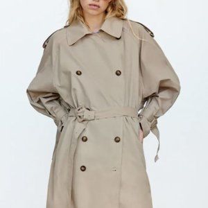 Zara Classic Long Trench (Best Offer)